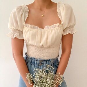 Cottagecore Dreamy Crop Top